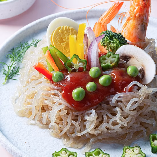 Органический здоровый продукт Asain, лапша конжак, лапша спагетти, лента конжак, феттучини